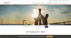 Desktop Screenshot of metier.dk