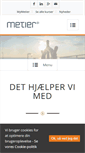 Mobile Screenshot of metier.dk